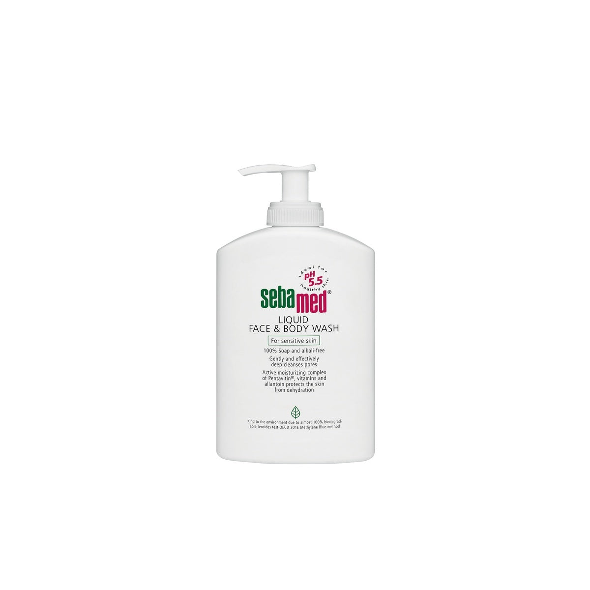 SEBAMED veido ir kūno prausiklis su dozatoriumi,  300 ml