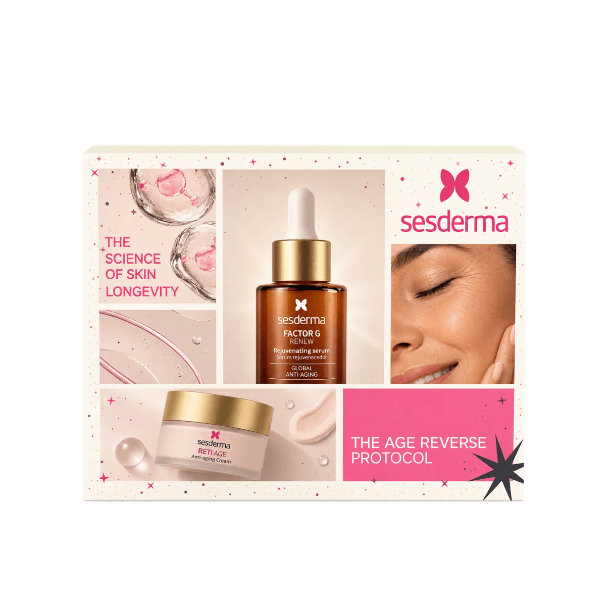 SESDERMA Anti-aging odos priežiūros rinkinys, 1 vnt