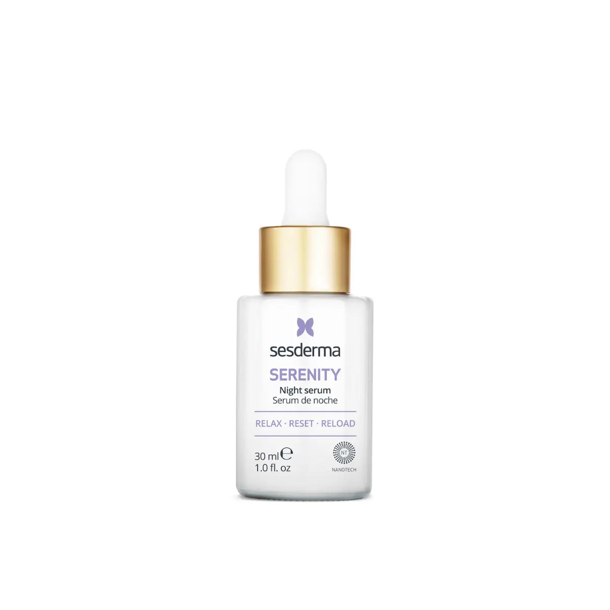 SESDERMA, serenity naktinis liposominis serumas su melatoninu, 30 ml