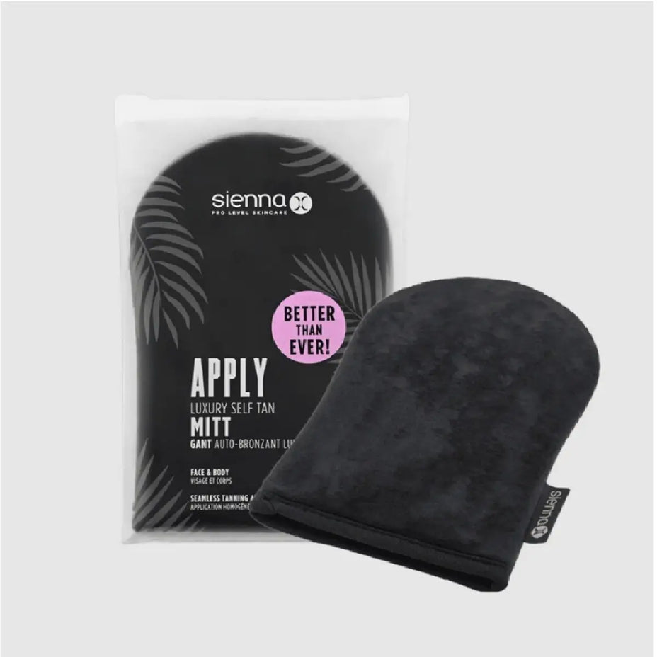 SIENNA X kūno pirštinė savaiminiam įdegiui padengti LUXURY SELF TAN MITT