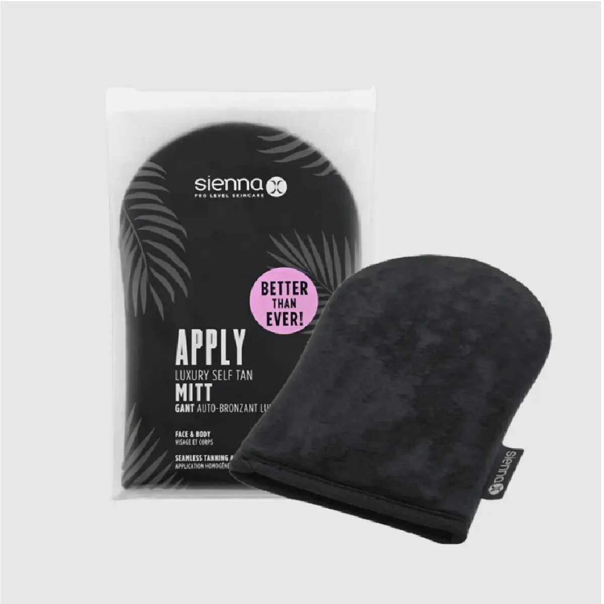 SIENNA X kūno pirštinė savaiminiam įdegiui padengti LUXURY SELF TAN MITT