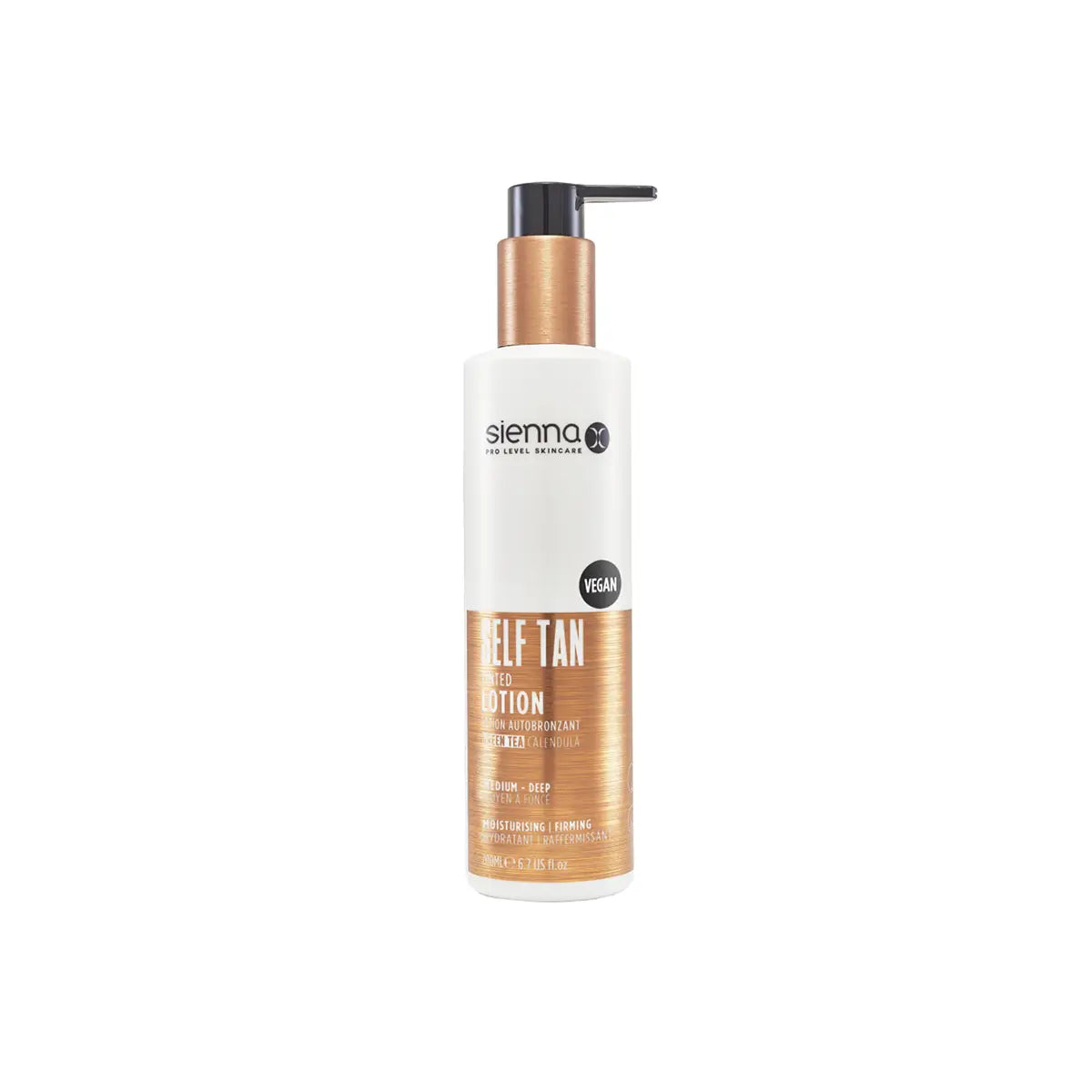 SIENNA X savaiminio įdegio losjonas su atspalviu TINTED LOTION, 200ml