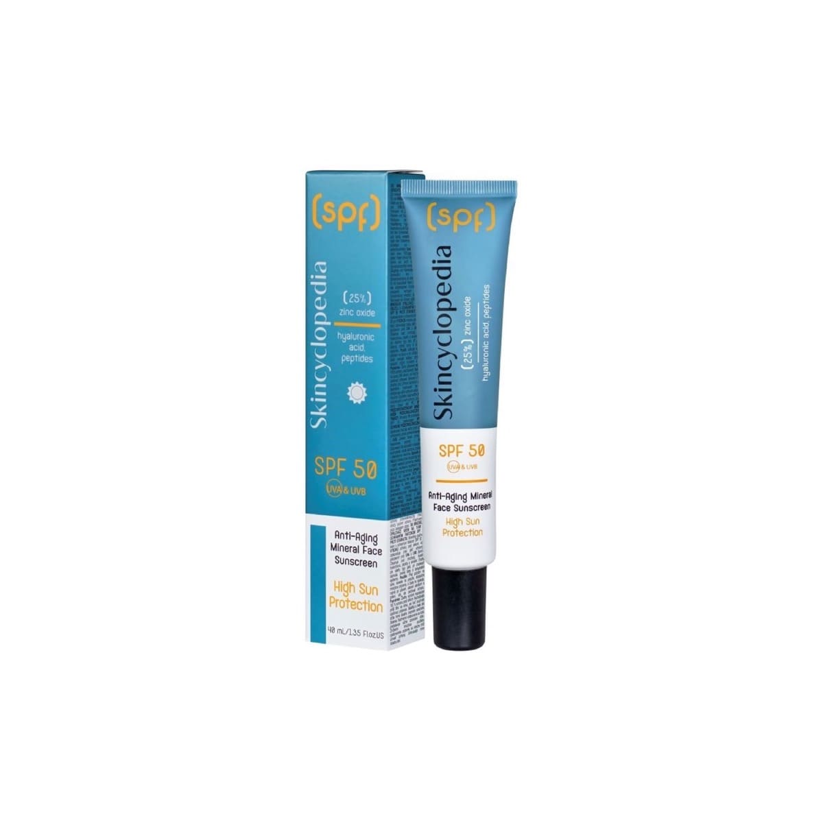 Skincyclopedia mineralinis apsauginis veido kremas su SPF50, 40ml