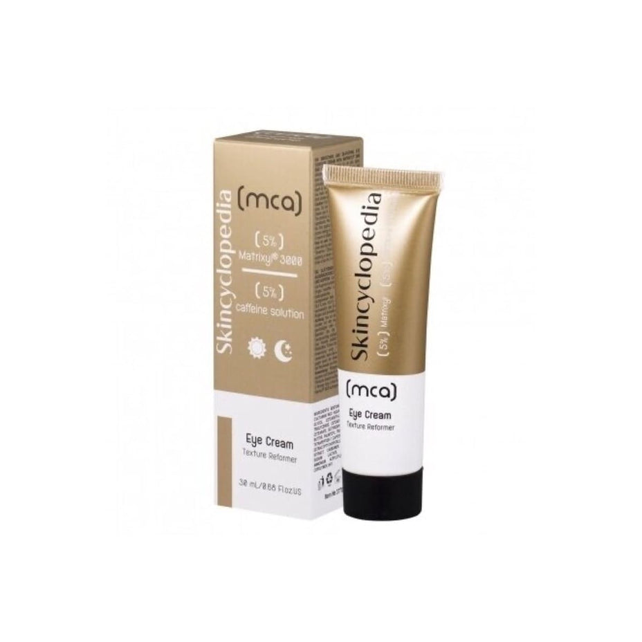 Skincyclopedia paakių kremas nuo senėjimo su 10% Matrixyl3000 peptidų kompleksu ir 5% kofeinu, 30ml