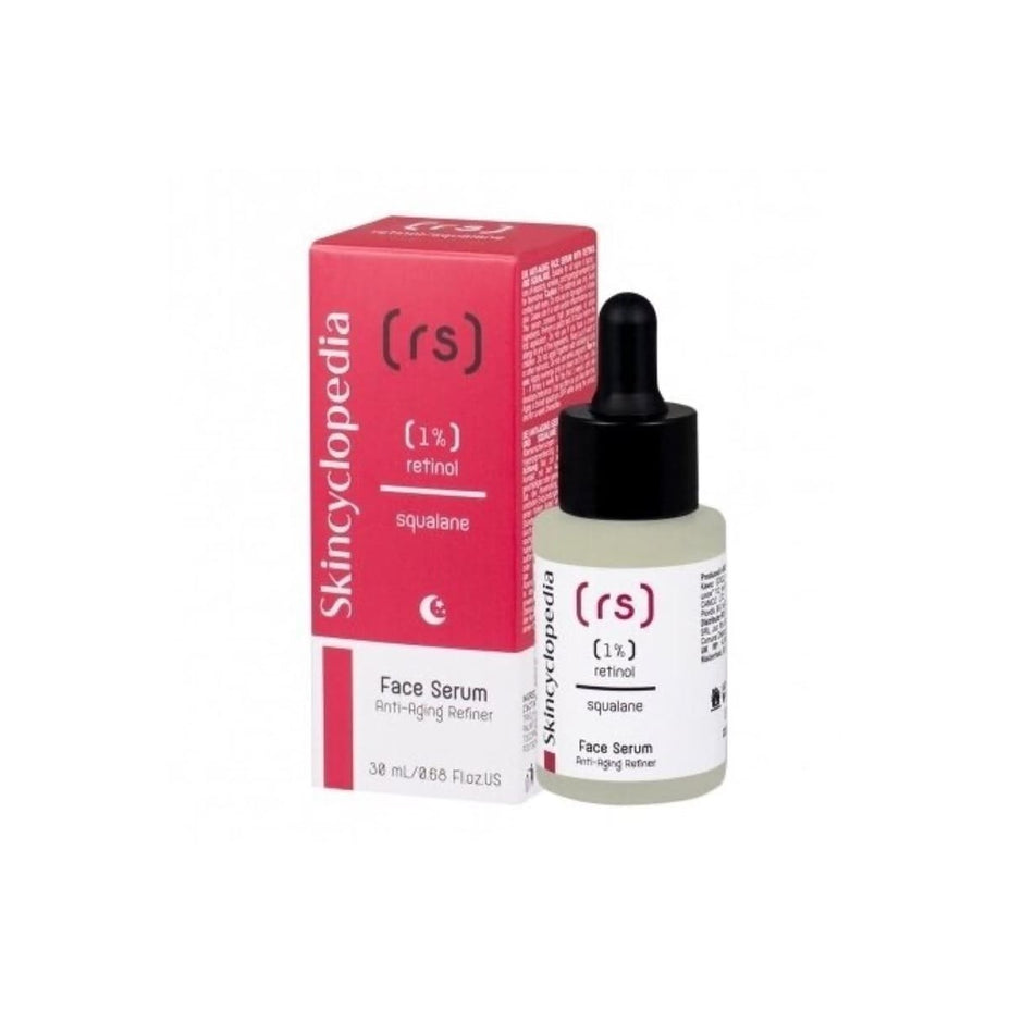 Skincyclopedia veido serumas nuo senėjimo su 1% retinoliu ir skvalenu, 30ml
