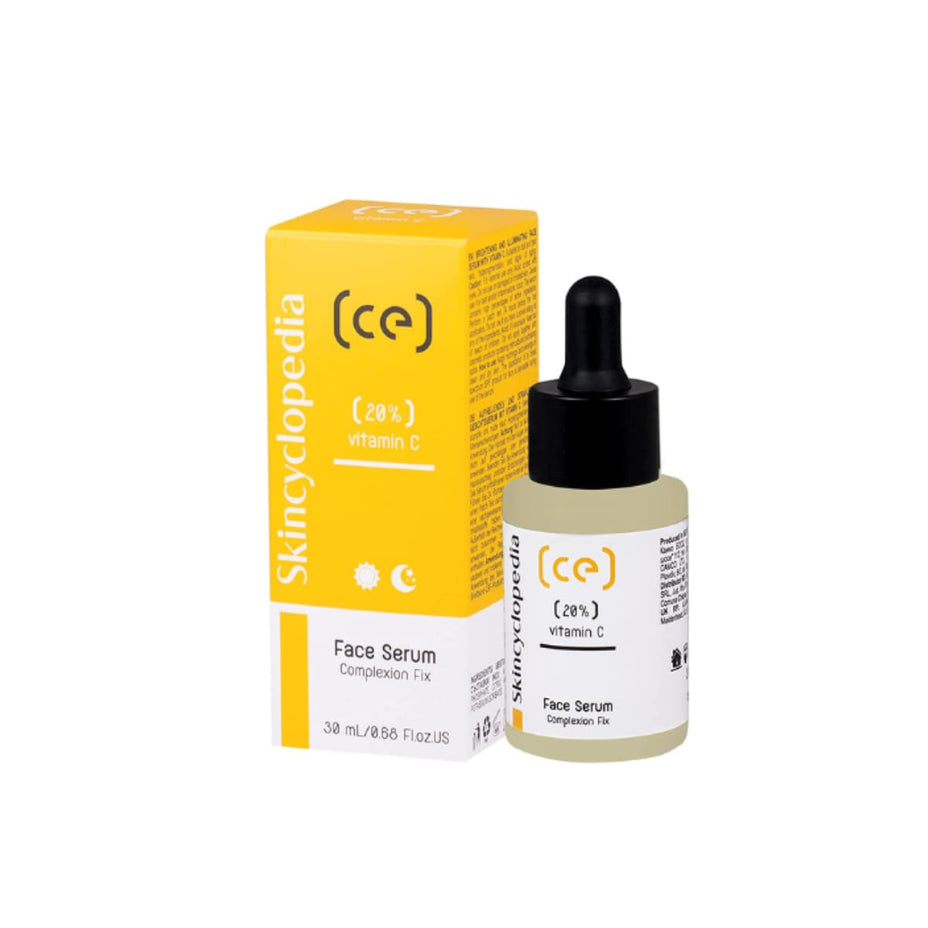 Skincyclopedia veido serumas su 20% vitaminu C, 30ml