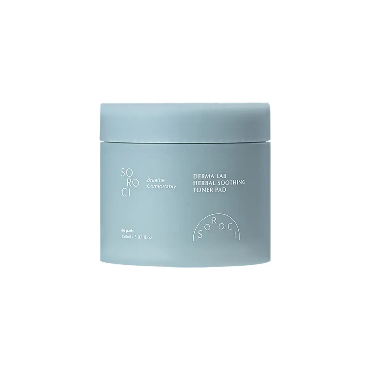 SOROCI raminamieji diskeliai "Derma Lab Herbal" (80 diskelių), 150 ml