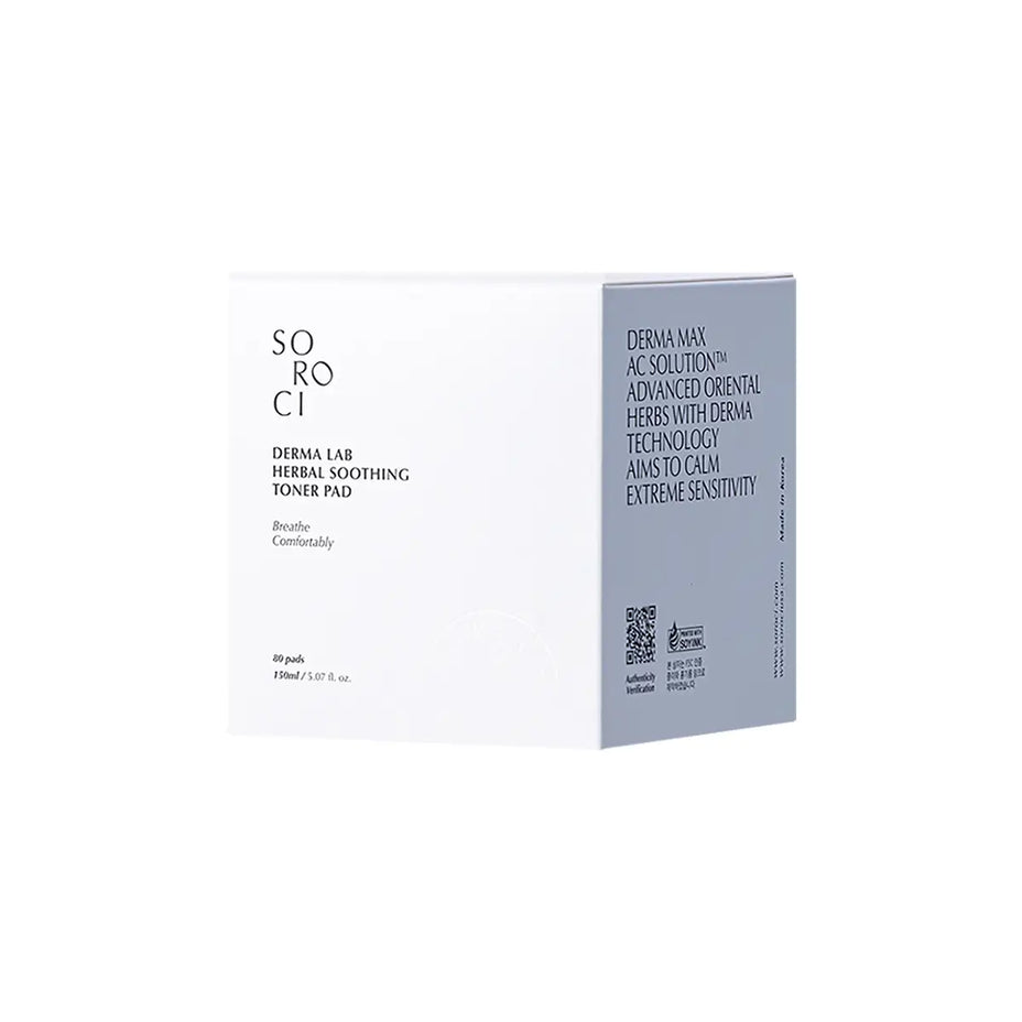 SOROCI raminamieji diskeliai "Derma Lab Herbal" (80 diskelių), 150 ml