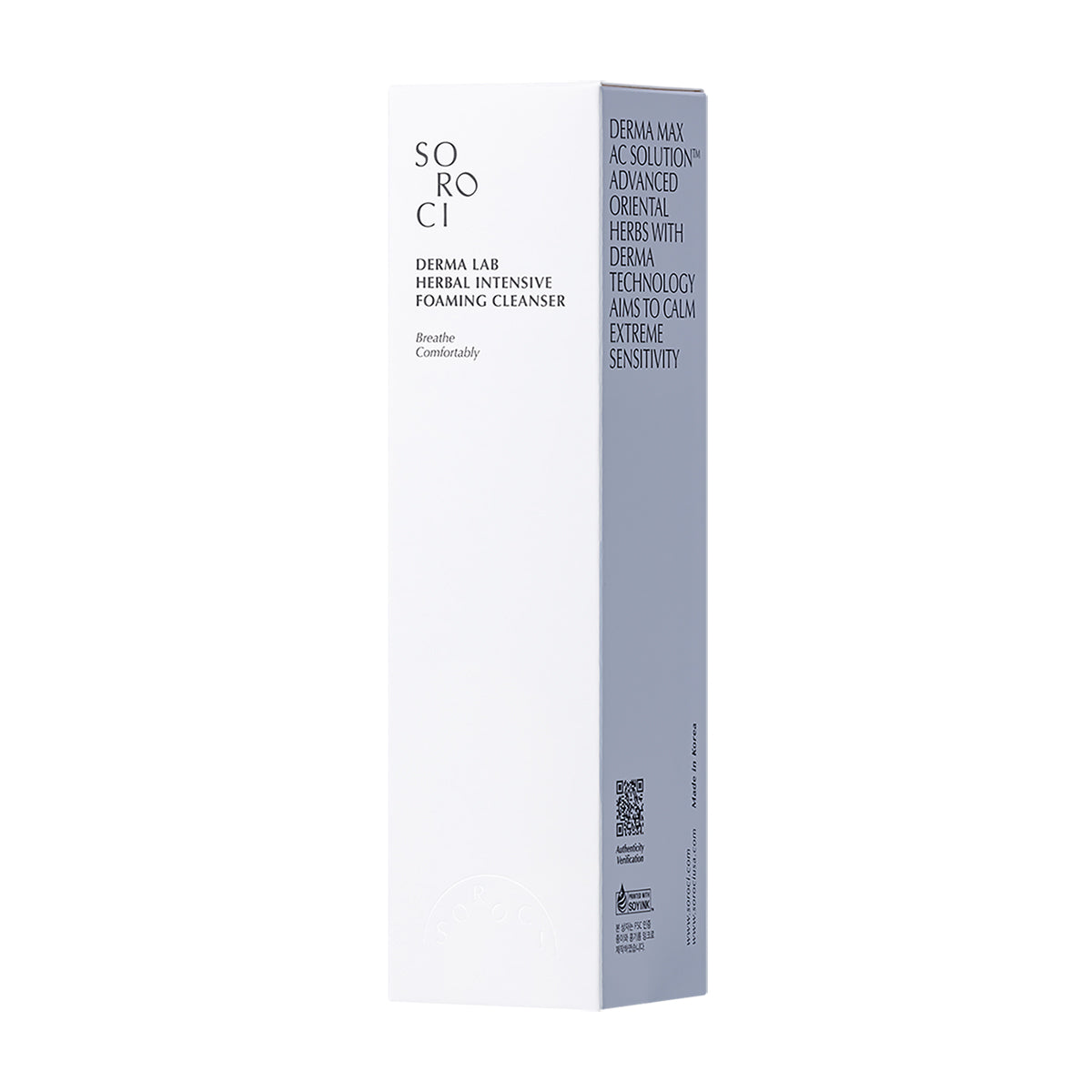 SOROCI veido prausiklis "Derma Lab Herbal", 120 ml