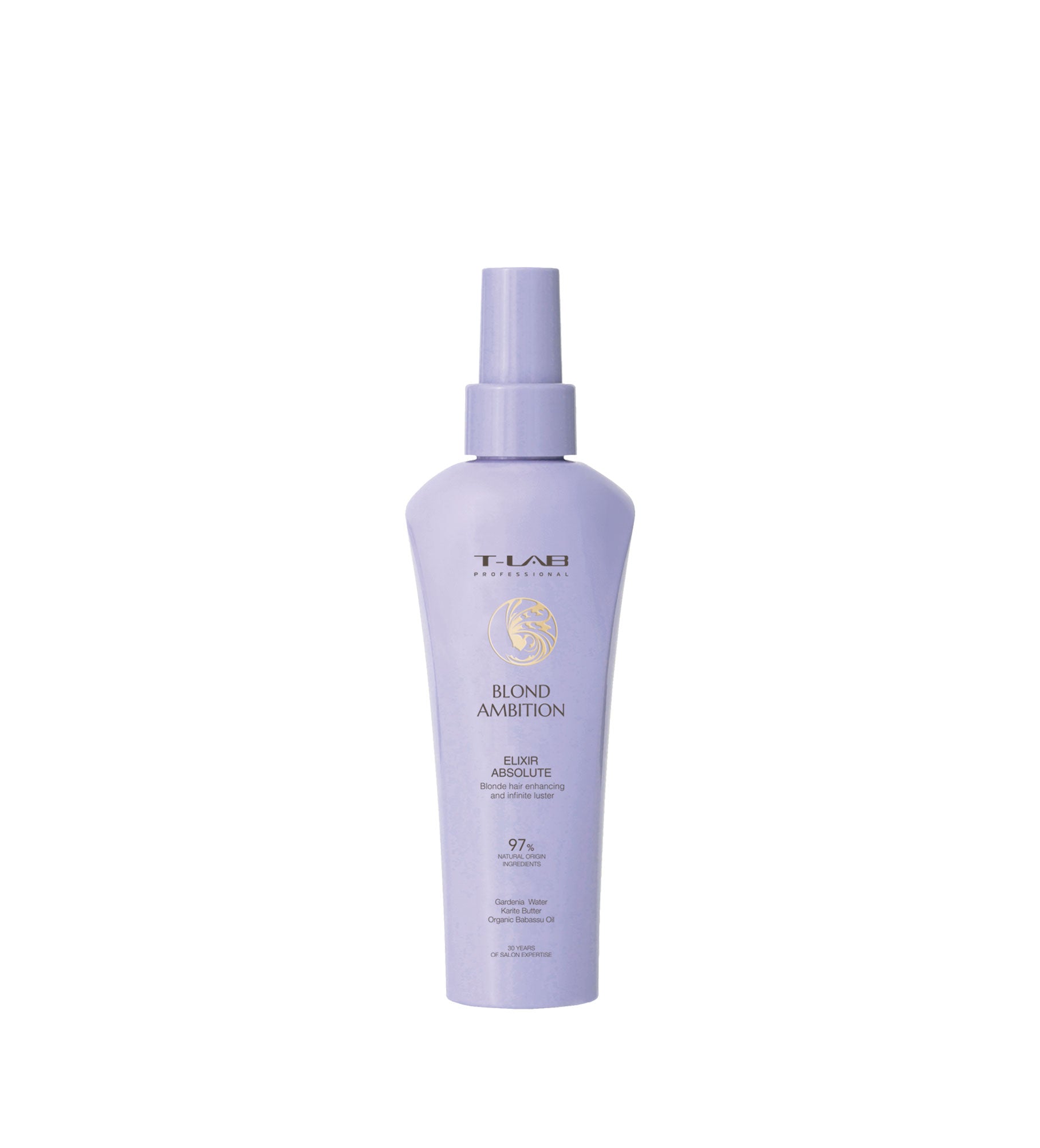 T-LAB Professional Blond Ambition Elixir Absolute Eliksyras šviesintiems plaukams 150ml