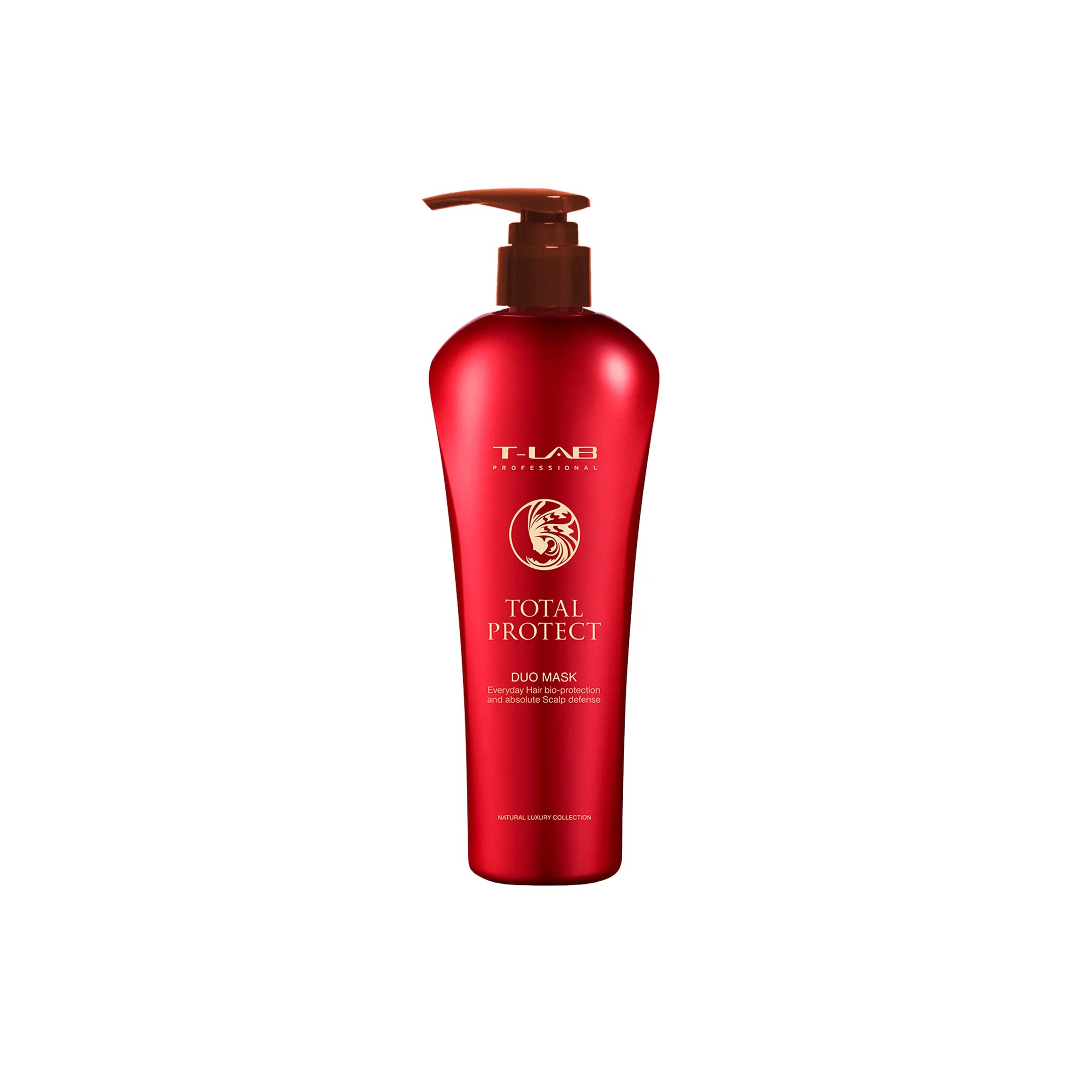 T-LAB Professional Total Protect Duo Mask Dažytų ar chemiškai apdorotų plaukų kaukė 300ml