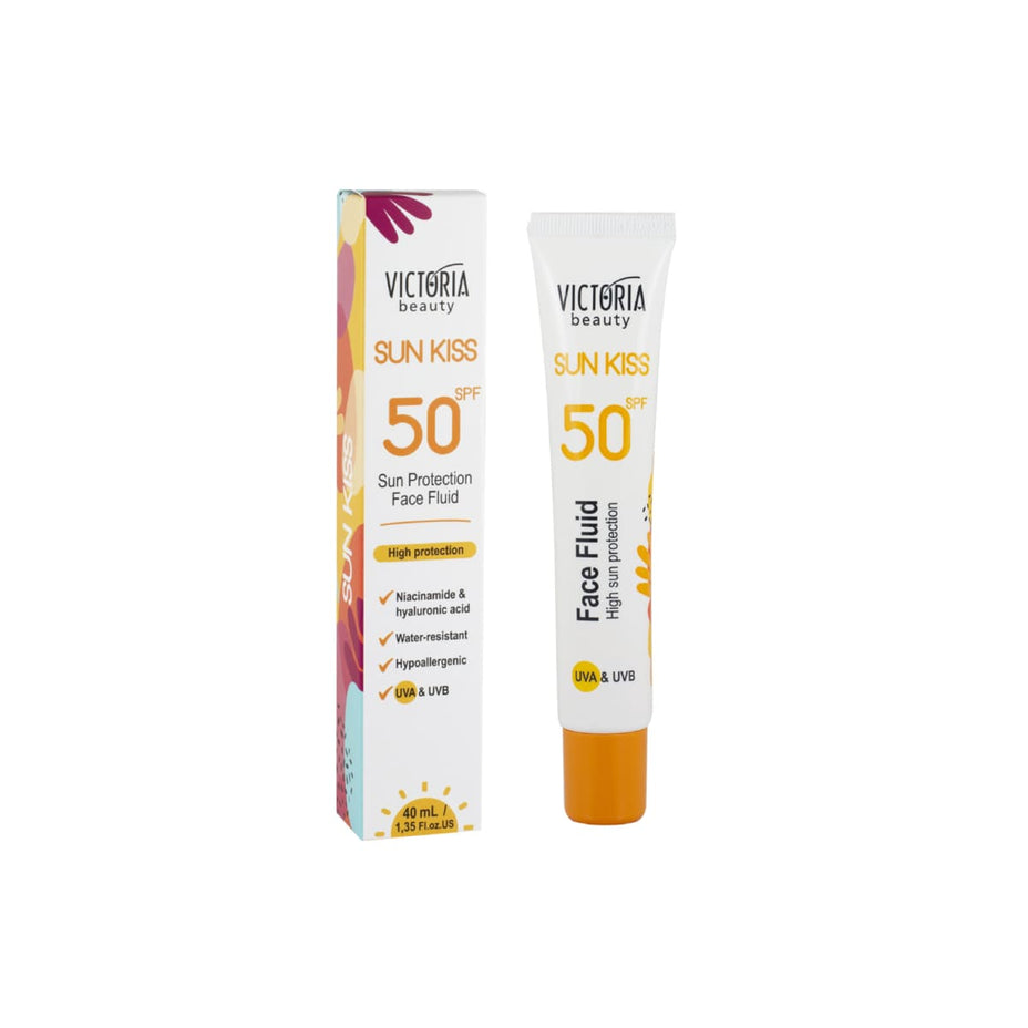 Victoria Beauty apsauginė emulsija nuo saulės veidui, SPF50, 40ml