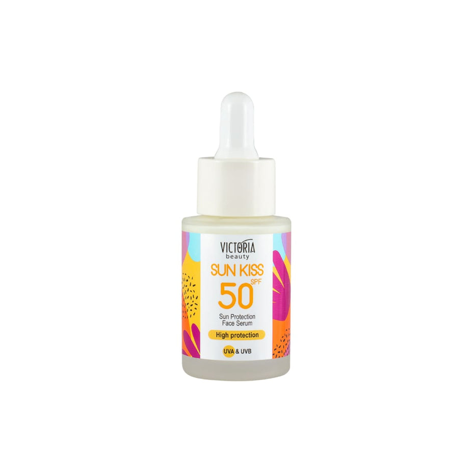 Victoria Beauty apsauginis serumas veidui nuo saulės SPF50, 30ml