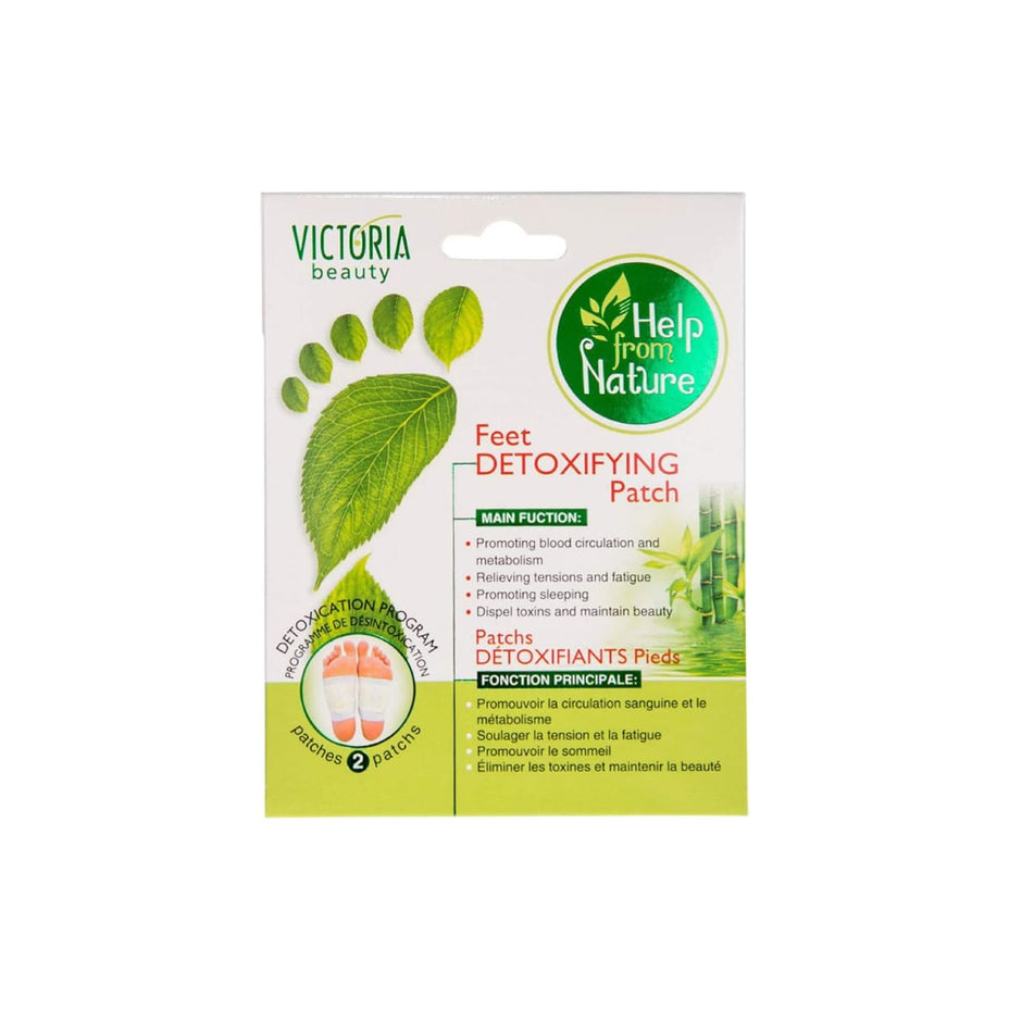 Victoria Beauty detoksikuojantys pėdų pleistrai, 2 vnt