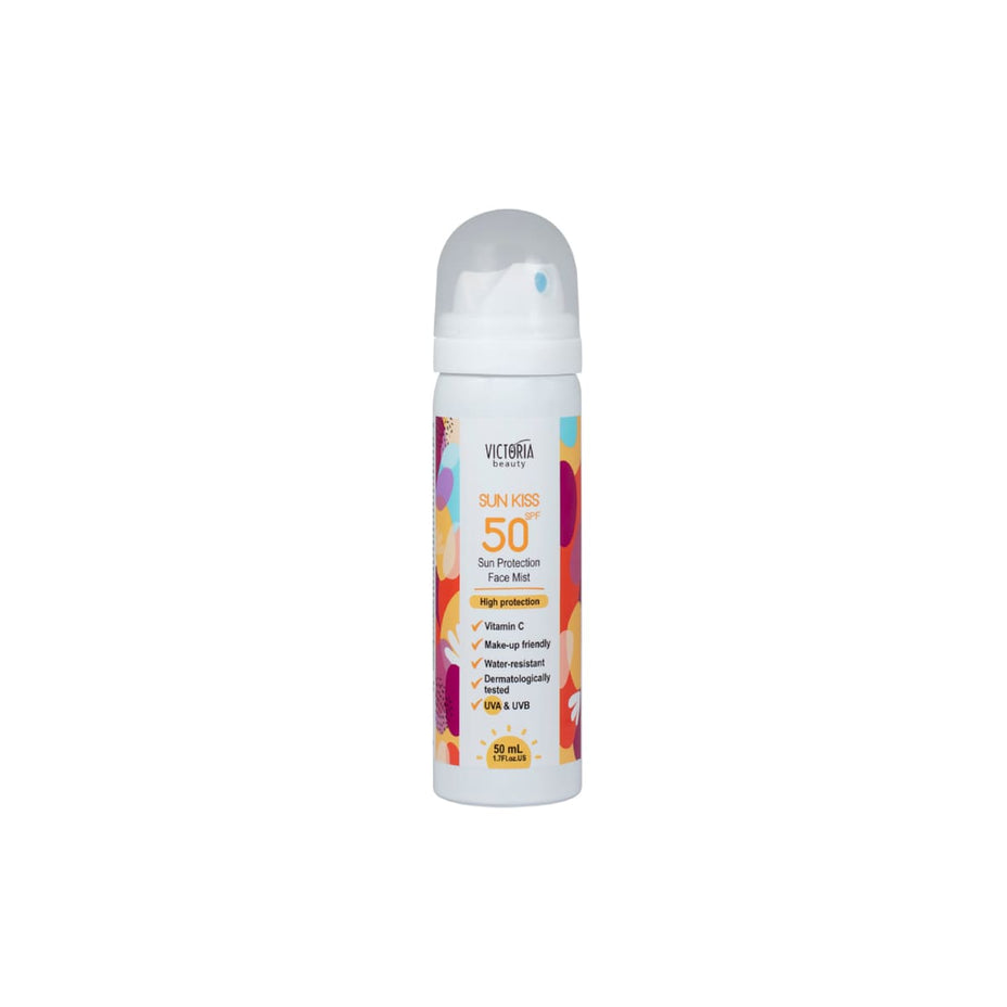 Victoria Beauty purškiama apsauginė dulksna veidui SPF50, 50ml