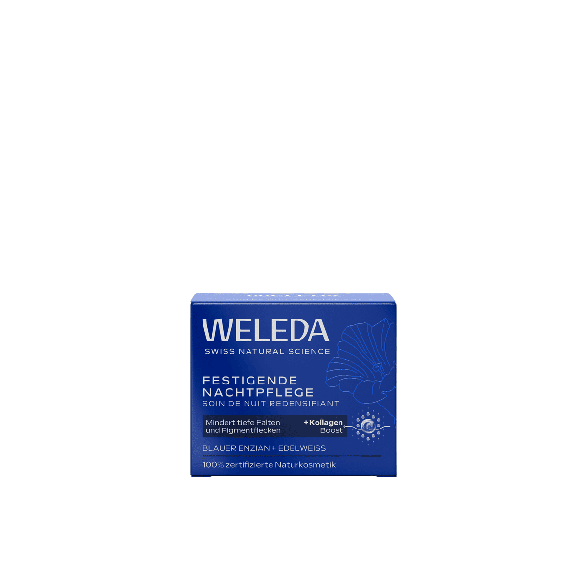 WELEDA Blue Gentian & Edelweiss naktinis kremas, 40 ml