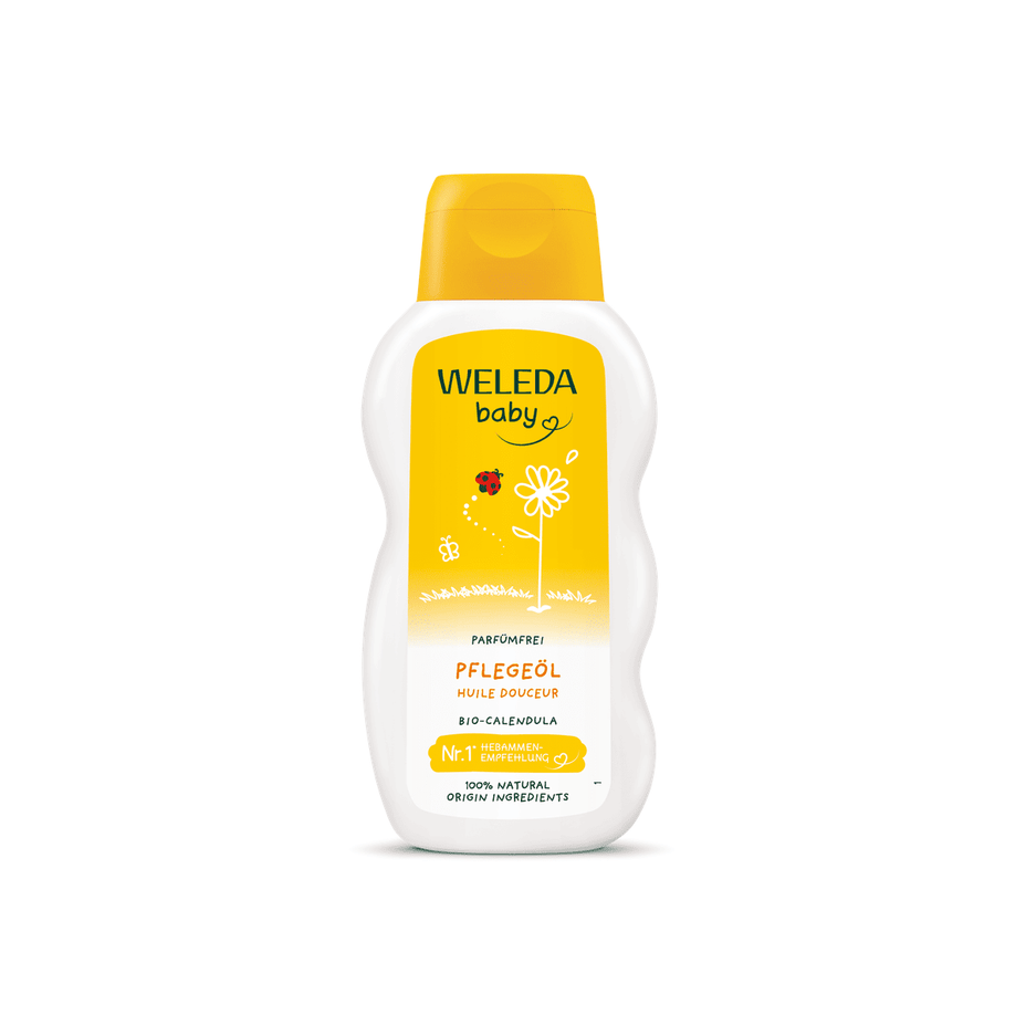 WELEDA CALENDULA BABY bekvapis kūno aliejus,  200 ml