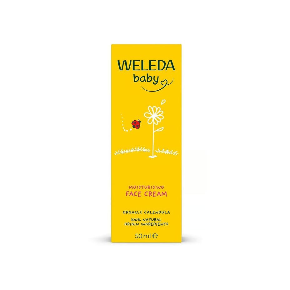 WELEDA CALENDULA BABY kremas veidui, 50 ml