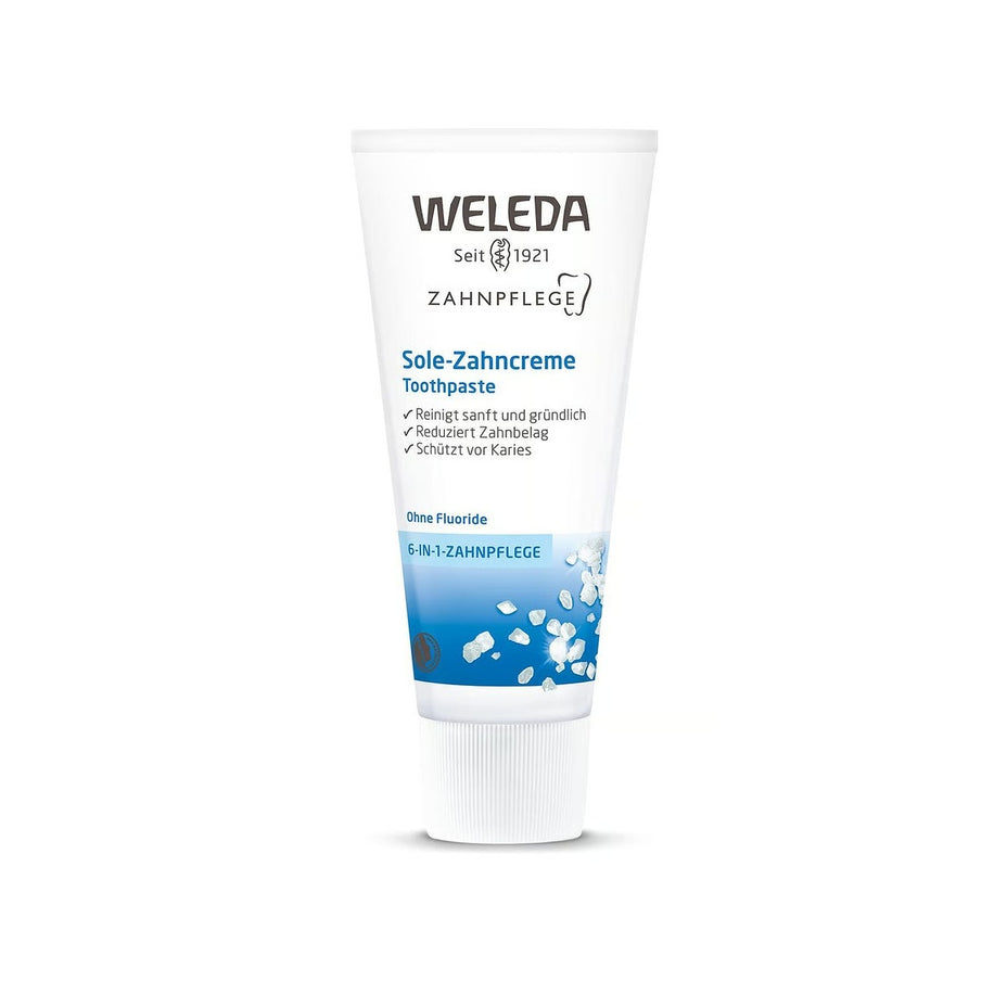 WELEDA dantų pasta su druska, 75ml