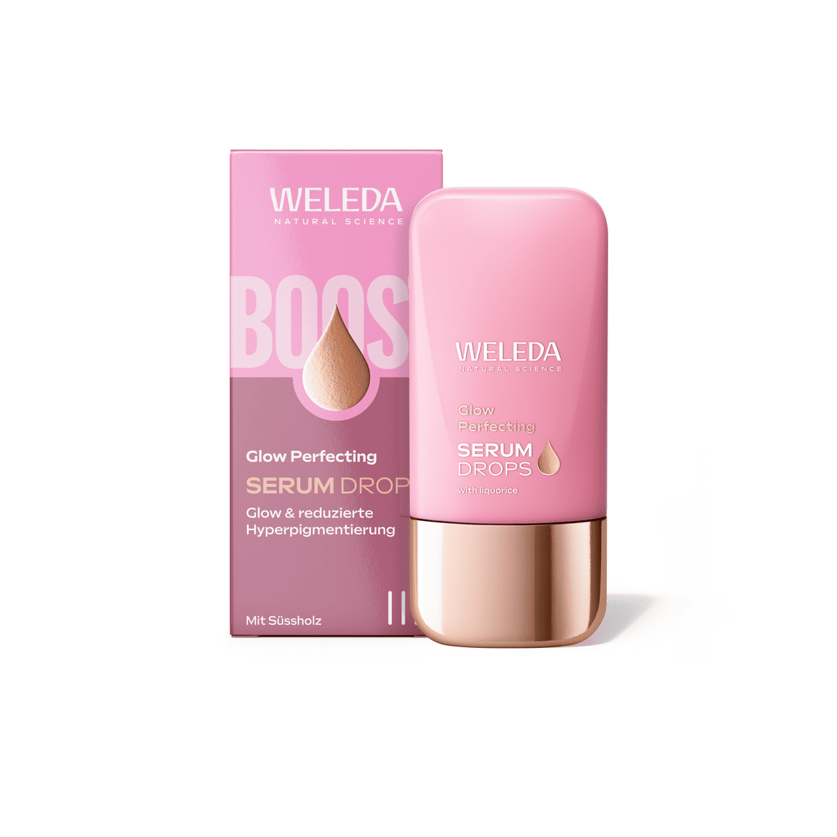 WELEDA Glow Serum Drops serumas, 30 ml
