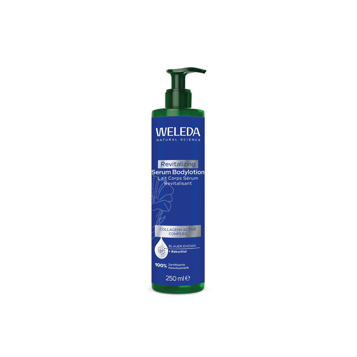 WELEDA kūno losjonas-serumas su gencijonais, 250 ml
