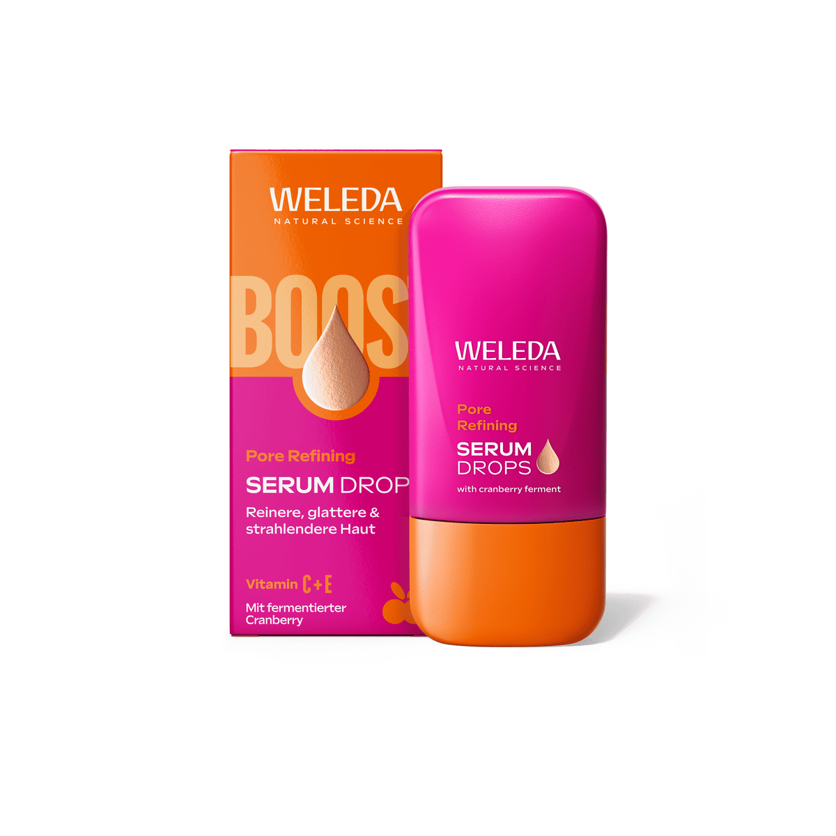 WELEDA Pore Refining Serum Drops serumas, 30 ml