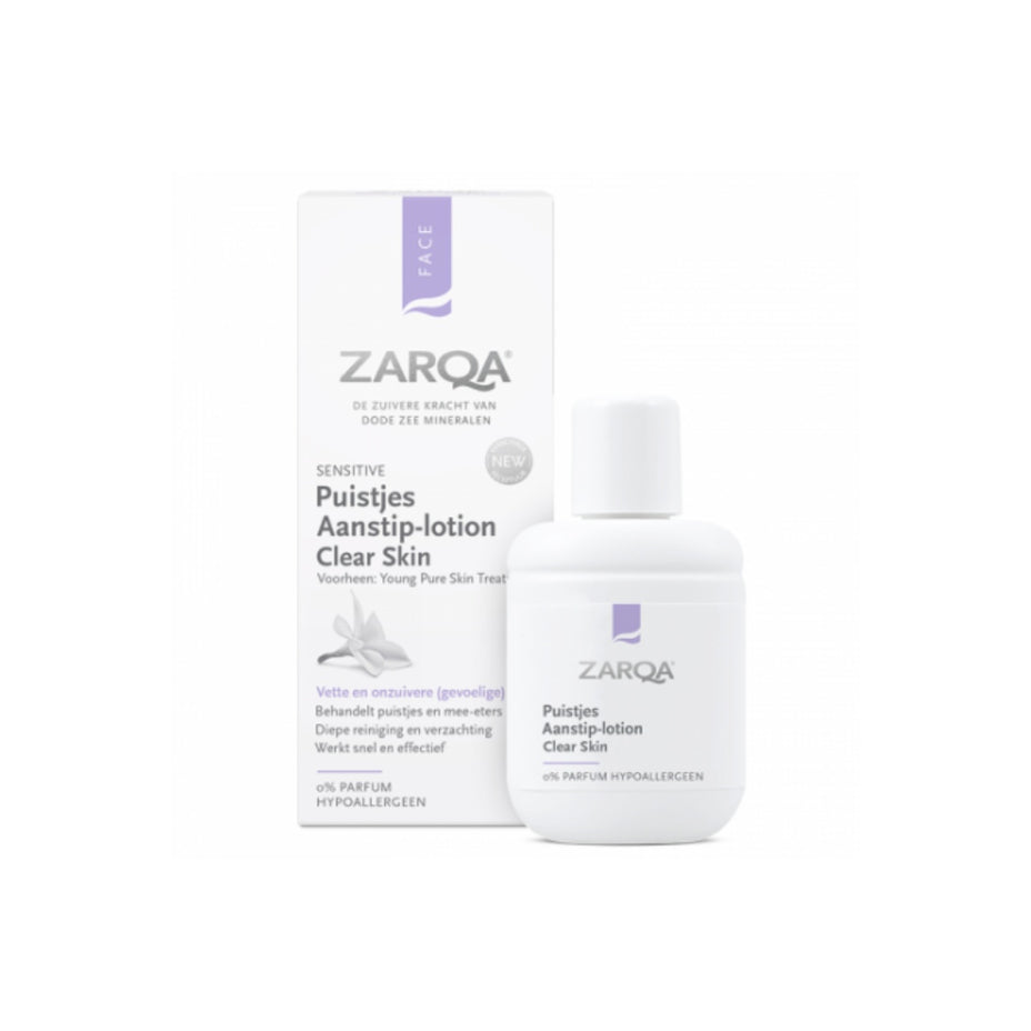 ZARQA CLEAR SKIN taškinis losjonas į aknę linkusios odos intensyviai priežiūrai, 20 ml