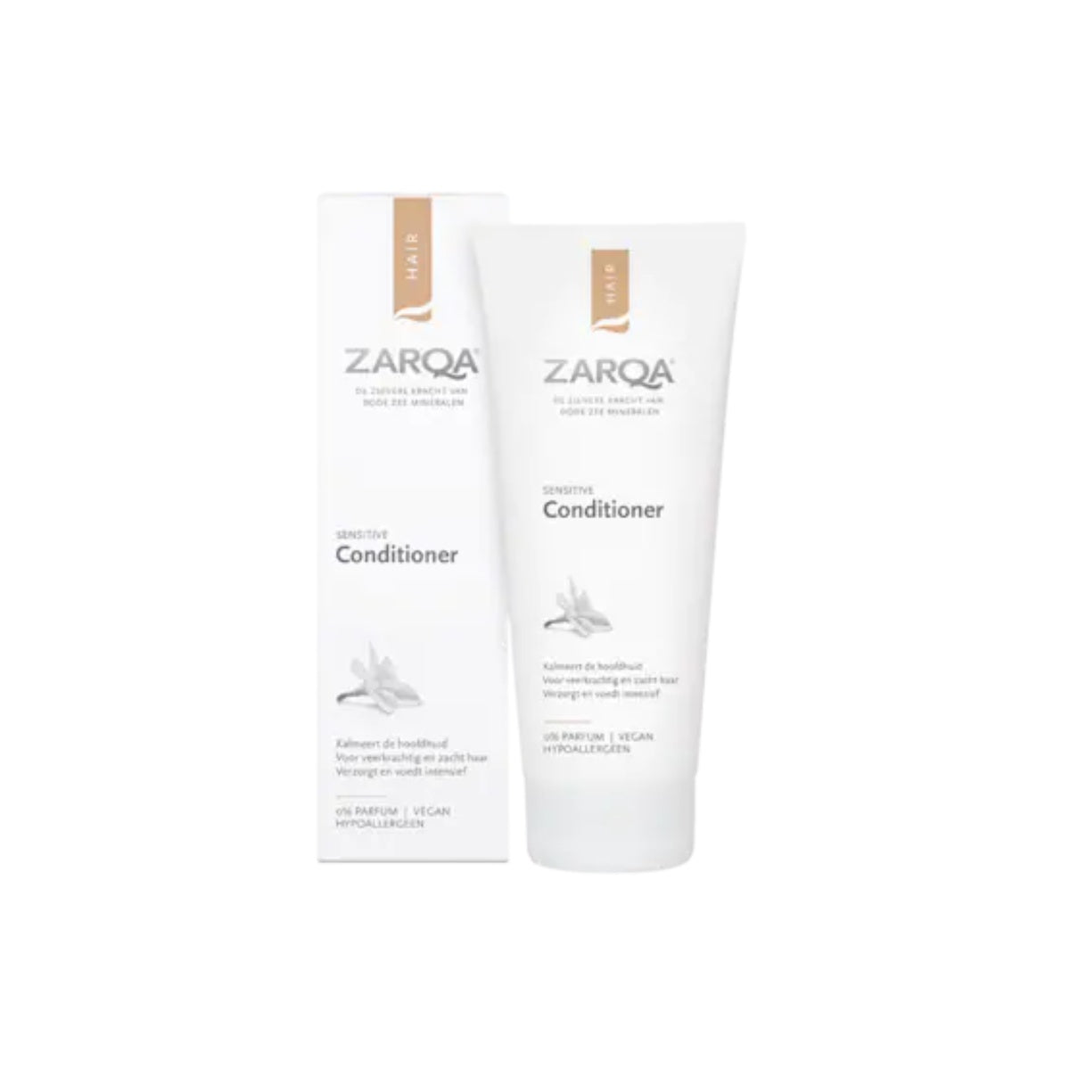 ZARQA plaukų kondicionierius jautriai galvos odai, 200 ml