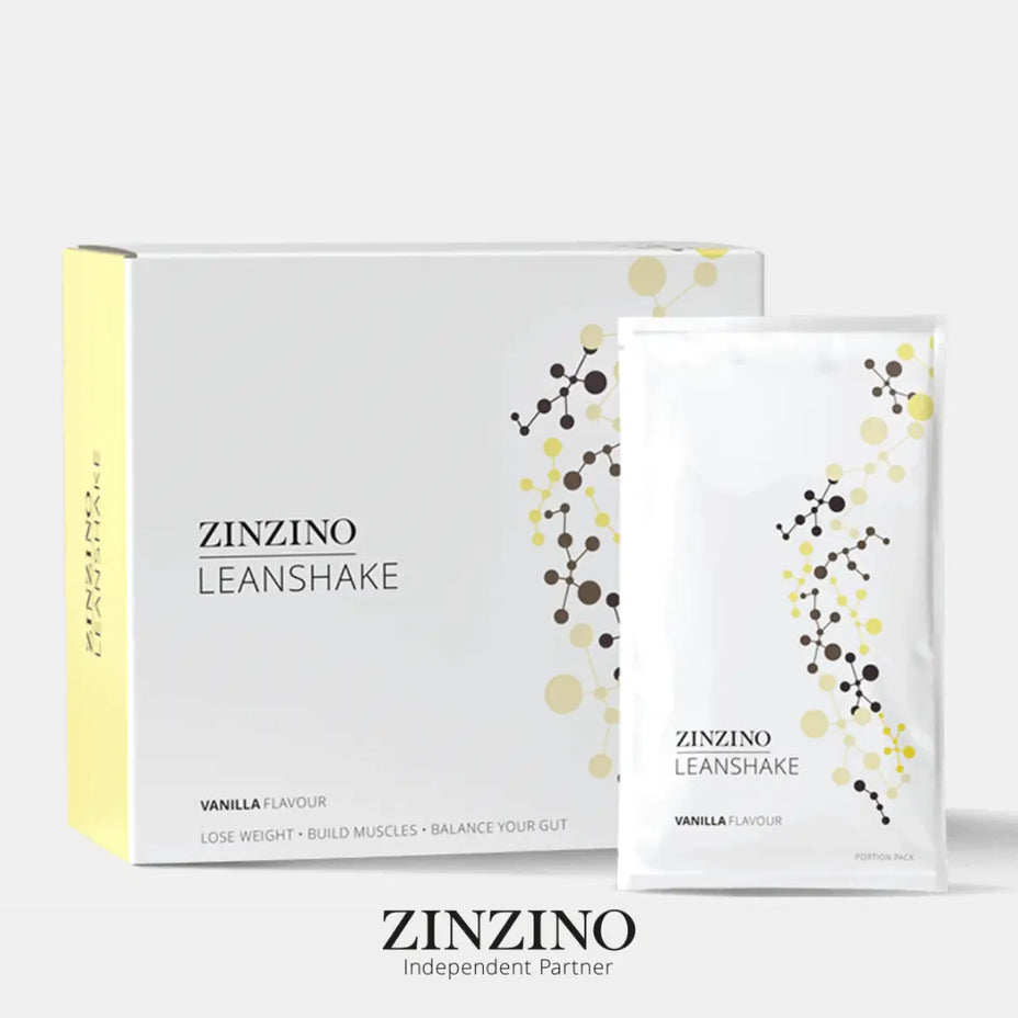 Zinzino, LeanShake kokteilis, vanilės skonio 16x30g